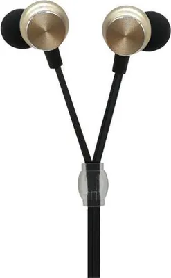 Image de 2GO 794475 2GO In-Ear Stereo-Headset "Luxury" - gold Zipper-Style