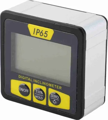 Image de Niveau magnétique numérique et détecteur d'angle Mini inclinomètre polyvalent Affichage LCD avec rétro-éclairage Jauge de biseau IP65 Résistant à l'eau