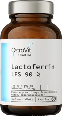 Immagine prodotto di Integratore alimentare di lattoferrina LFS 90% 60 capsule