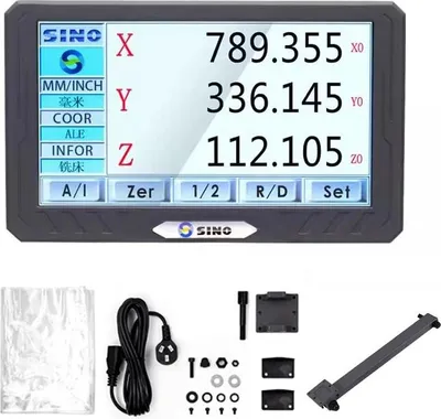 Obrázek produktu pro Digitální displej, možnost zobrazení více os, přesné rozlišení, SDS200S (3 osy)