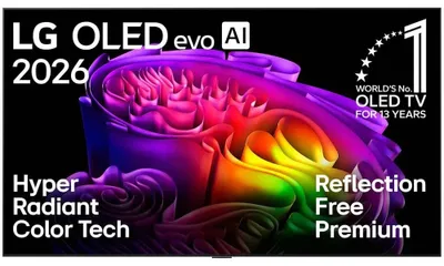 Produktbild von LG OLED65G68LW, 165,1 cm (65"), 3840 x 2160 Pixel, OLED evo, Smart-TV, WLAN, Schwarz