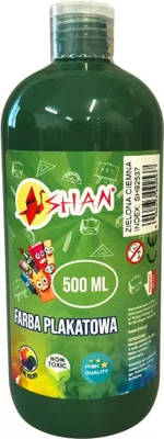 Immagine prodotto di Vernice per poster verde scuro 500 ml Shan