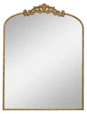 Produktbild von Spiegel „mary“ in bogenform, 68 x 90 cm, vergoldet  - Atmosphera créateur d'intérieur