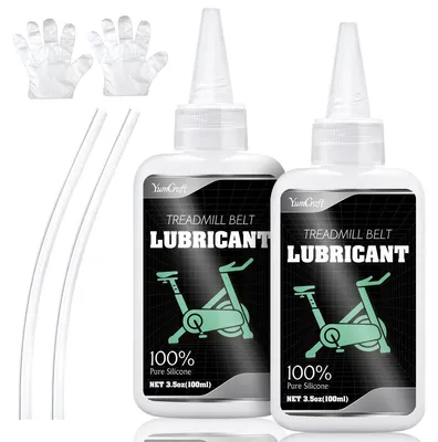 Image de Huile pour tapis de course - 200 ml - Silicone - 100 % pure - Tapis de course et chaîne de vélo