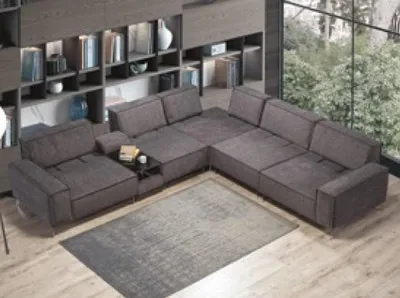 Zdjęcie produktu dla Duża sofa do salonu skórzana sofa projekt kanapa tapicerka narożnik sofa zestaw