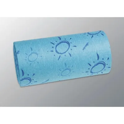 Produktbild von Vileda Schwammtuch Quick 'n' Dry 100746 Rolle 10m bl 4St