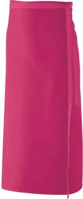 Produktbild von Bistroschürze B 100 x L 80 cm, Fb. hotpink : hot pink : 65% Polyester 35%Baumwolle 220 g/m²