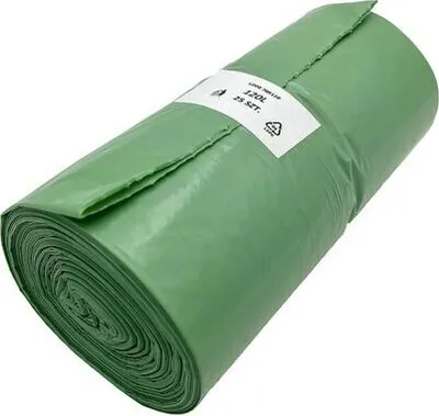 Produktbild von 25x Müllsäcke 120 Liter 70 x 110 cm LDPE grün