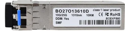 Produktbild von BlueOptics BO27O13610D, Faseroptik, 25000 Mbit/s, SFP28, LC, LR, 10000 m