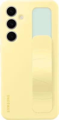 Produktbild von Samsung Standing Grip Case EF-GS721 fr das Galaxy S24 FE, Cover, Samsung, Galaxy S24 FE, 17 cm (6.7"), Gelb