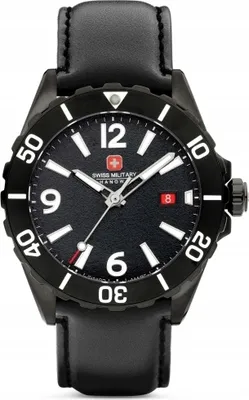 Zdjęcie produktu dla Swiss Military Hanowa SMWGB0000230 Herrenuhr leuchtendes Ziffblatt.
