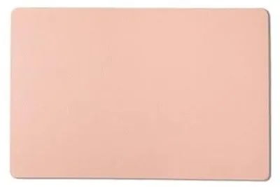 PU-Tafelmatte 2er-Set, doppelseitig, wasserdicht, ölbeständig, 45x30 cm, rosa