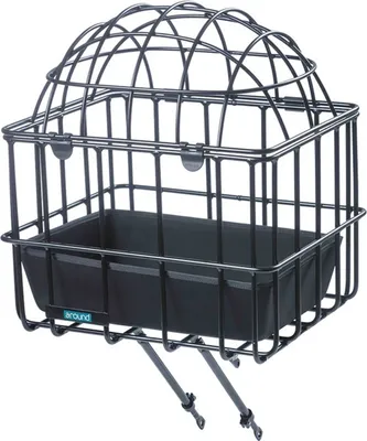 Image de Panier pour chien Around Luna noir 43x35x30 cm