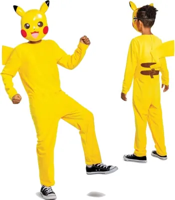 Produktbild von Pokemon Pikachu Karnevalskostüm gelb Verkleidung 137-149 cm (10-12 Jahre)