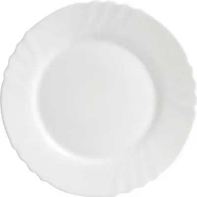 Produktbild von Bormioli Rocco 6181501 Ebro Flacher Teller, 25,5 cm, weiß