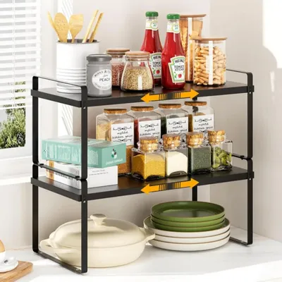 Produktbild von Erweiterbarer Küchenregalorganizer 2-Pack