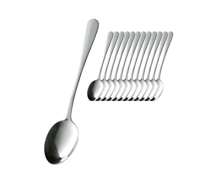 Produktbild von Esmeyer Menülöffel "Sylvia" 12er Set aus Chrom Edelstahl