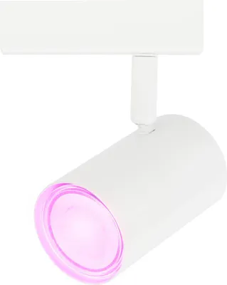 Produktbild von Ledvion - LED Deckenstrahler, Weiß 1-lights, Dimmbare, 5W, RGBWW, Kippbar, GU10 Fassung, IP20, Inkl. GU10 Lampe