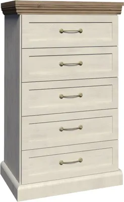 Produktbild von Furniture24 Kommode ROYAL KS5, Schubladenschrank, Schubladenkommode, 5 Schubkästen