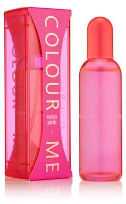 Produktbild von COLOUR ME Neon Pink Perfume for Women. 100ml Eau de Toilette. Luxury Fragrance -