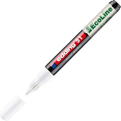 Produktbild von Edding Lackmarker wasserbasis 51 1-2 mm weiß