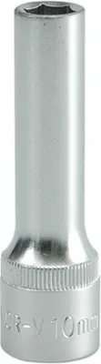 Produktbild von Yato YT-1223, Buchse, 1/2", Metrisch, 1 Kopf/Köpfe, 10 mm, Chrom-Vanadium-Stahl