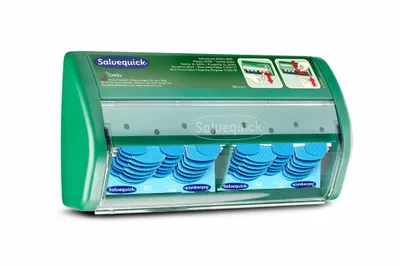 Produktbild von CEDERROTH Pflasterspender Salvequick, detektierbar, 2x35 Pflaster