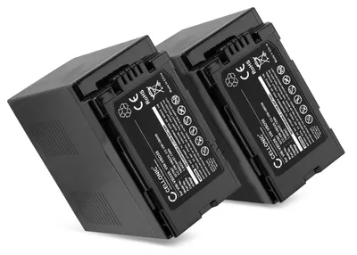 Image de CELLONIC 2x Batterie compatible avec Panasonic AG-3DA1, AJ-PX230, AG-VBR118