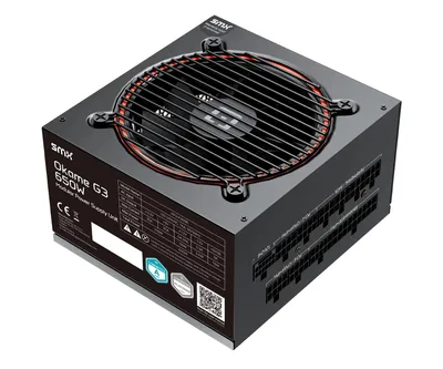 Produktbild von SMX® Okame G3 650W, Cybnetics Platinum / 80 PLUS Gold, ATX 3.1, PCIe 5.1 für GPUs, Voll Modular - PC-Netzteil