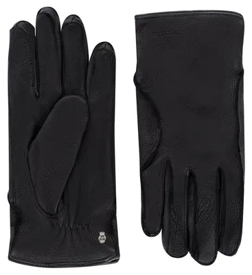 Roeckl Herren Handschuh Hanko aus Hirsch-Nappaleder in schwarz