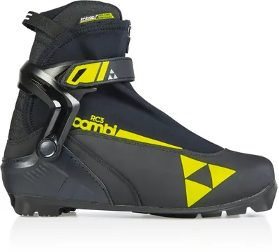 Produktbild von Fischer RC3 Combi - Herren Langlaufschuh - schwarz/gelb schwarz/gelb 41