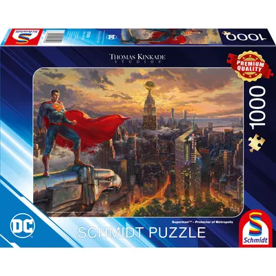 Image de Thomas Kinkade Studios : DC - Superman - Protector of Metropolis (1000 pièces)