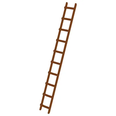 Produktbild von MUNK Dachdecker Auflegeleiter aus Holz 10 Sprossen