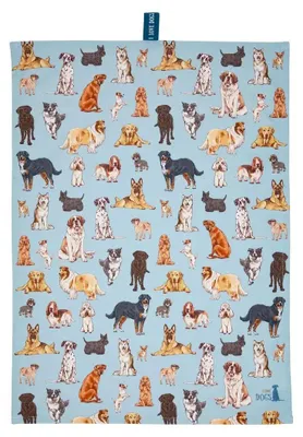 Produktbild von Geschirrtuch - I love dogs