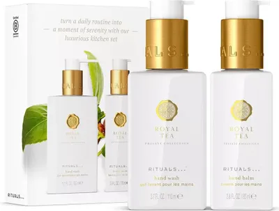 Produktbild von Rituals Kitchen Set Royal Tea – Handbalsam & Handseife
