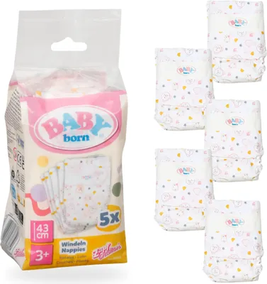Immagine prodotto di MGA BABY born Windeln 5er Pack