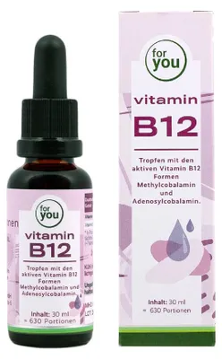 Produktbild von for you Vitamin B12 flüssig