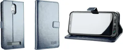 Image de Étui style livre pour SPC Zeus 4G (Pro), bleu