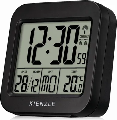Produktbild von KIENZLE Reisewecker mit Innentemperatur