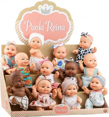 Image de Paola Reina Poupée Puppegie 2025 - Poupée jouet 21 cm Présentoir