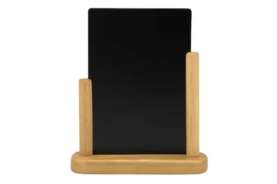 Produktbild von Tischkreidetafel Elegant Medium teak