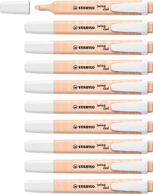 Produktbild von STABILO Textmarker -  swing cool NatureCOLORS - 10er Pack - beige