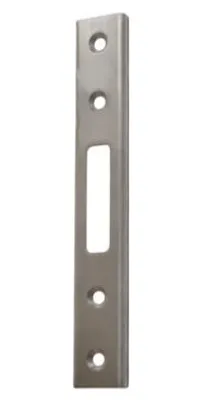 Produktbild von WILKA 1026709 Schließblech für Zusatzschloss 1423/1439 Edelstahl 24x160x6 mm