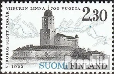 Produktbild von Briefmarken Finnland 1993 Mi 1209 (kompl.Ausg.) postfrisch Wyborg