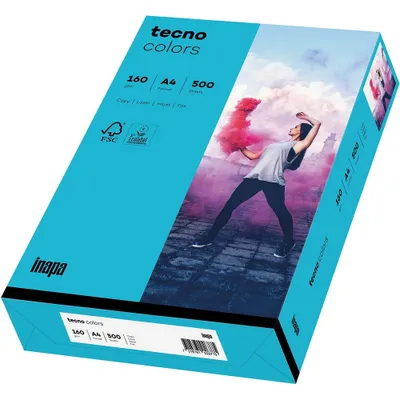 Produktbild von Tecno Colors Blau Kopierpapier A4