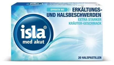 Obrázok produktu pre Isla Med akútne pastilky 20 ks