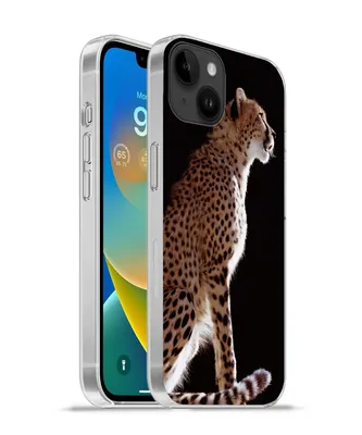 Produktbild von MuchoWow® Handyhülle Schutzhülle Hülle für Apple iPhone 14 Plus - Soft case Gepard - Tiere - Licht Silikon Softcase Handy Hülle - Abbildung