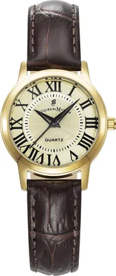 Produktbild von Zegarek damski JACQUES DU JWL04904 brązowy klasyczny dla seniorów