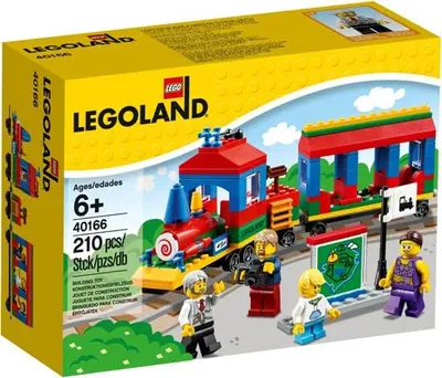Produktbild von LEGO LEGOLAND Zug 40166, 19 x 14 x 7 cm, 4 Minifiguren, 195 Teile, 272g, 6+ Jahre