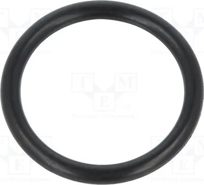 Produktbild von 10x O-ring Dichtung Thk: 3mm schwarz NBR ØInn: 24mm -30÷100°C 01-0024.00X 3